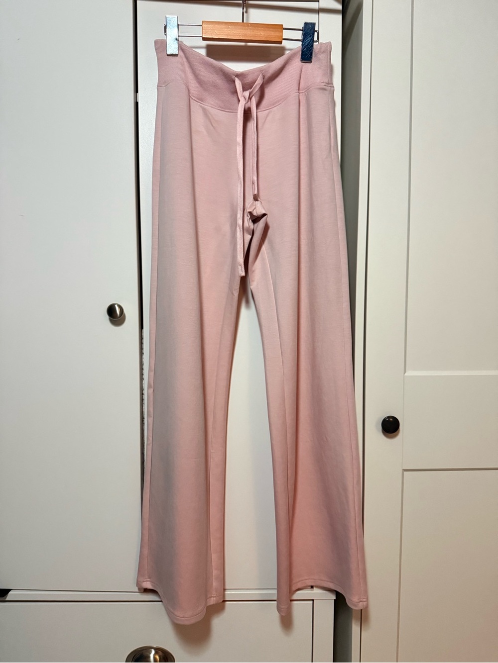 Women's Soft Wide-Leg Lounge Pants - Pink